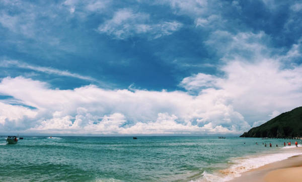 Cảnh đẹp ở biển Kỳ Co. Ảnh: Thái Trương.