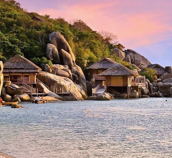 Six Senses Ninh Vân Bay là resort biệt lập cực kỳ nổi tiếng ở Nha Trang. Ảnh:@exquisite_hotels
