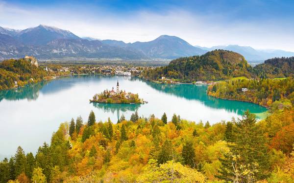 Hồ Bled, Slovenia. Ảnh: Telegraph