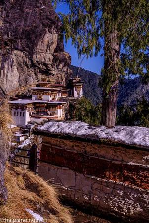 Đường lên tu viện Tiger''s Nest, một trong những biểu tượng của Bhutan