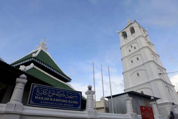 Nhà thờ Hồi giáo Kampung Kling - Ảnh: Đức Hùng