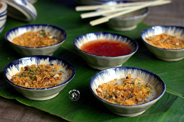 Bánh bèo được coi là một trong những món ăn vặt phổ biến nhất tại Quy Nhơn. Ảnh: nauan30s.blogspot.com