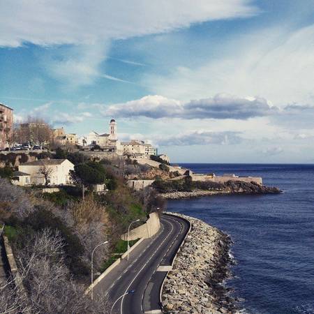 Một góc thành phố cảng Bastia, thủ phủ đảo Corse