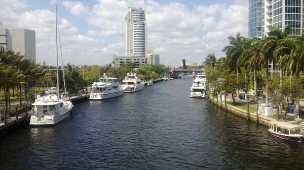Khu New River ở trung tâm Fort Lauderdale - Ảnh: wiki