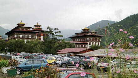 Thimphu Tshechu ở thủ đô.