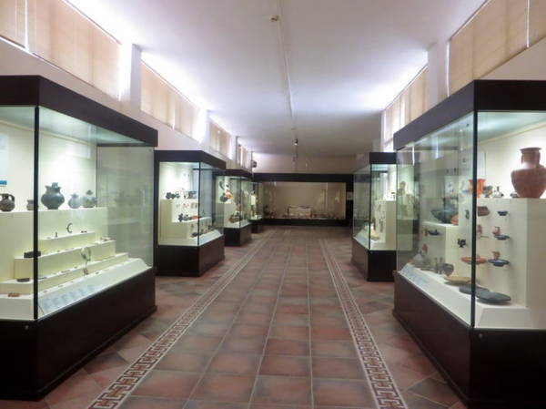 Khu vực trưng bày hiện vật trong bảo tàng Gordion - Ảnh: KIM NGÂN