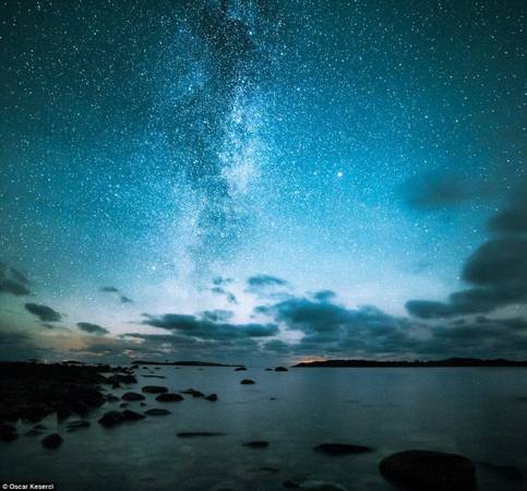 Đêm đầy sao trên đảo Jurmo (Phần Lan)