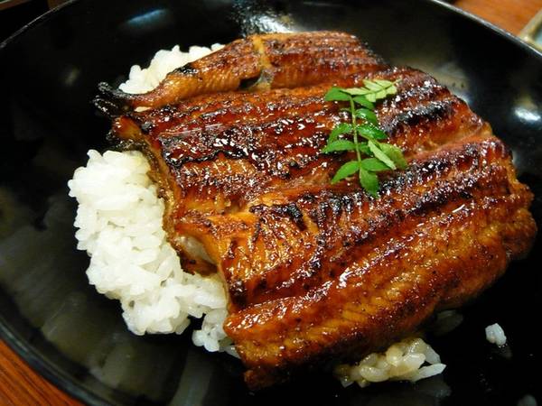 Unagi là món lươn nướng, một trong những món ăn đắt tiền ở Nhật Bản vì độ dai và hương vị đặc biệt. Lươn thường ăn kèm với donburi (các món ăn bằng chén cơm), hoặc đĩa cơm. Nước sốt thịt nướng ngọt ngọt được phết lên trên thịt lươn trước khi nấu. 