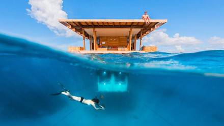 Lặn ở vùng biển xung quanh Manta Resort, Zanzibar. Ảnh: Jesper Anhede.