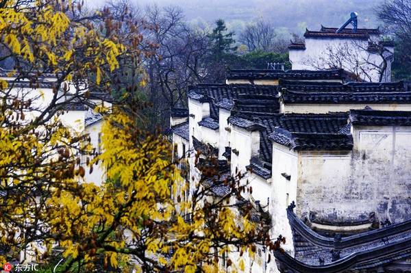  Ngôi làng Tachuan, thuộc thành phố Hoàng Sơn, tỉnh An Huy cũng là nơi du khách nên ghé qua để tận hưởng tiết trời thu. 