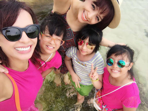 Cùng gia đình chị gái Thuý Hằng đi Phú Quốc.
