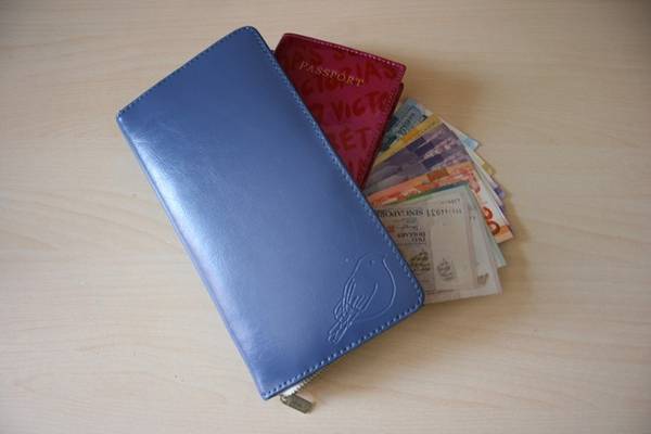 Hộ chiếu, các loại thẻ và tiền bạc là vật bất ly thân của du khách.
