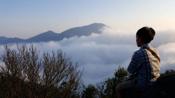 Biển mây ở vùng núi rừng Bình Liêu - Ảnh: Nguyễn Hường