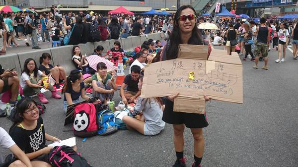 Sinh viên Hong Kong đi biểu tình