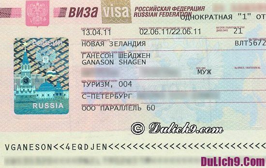 Kinh nghiệm và các thủ tục xin visa đi Nga du lịch: Lưu ý quan trọng khi làm visa du lịch Nga