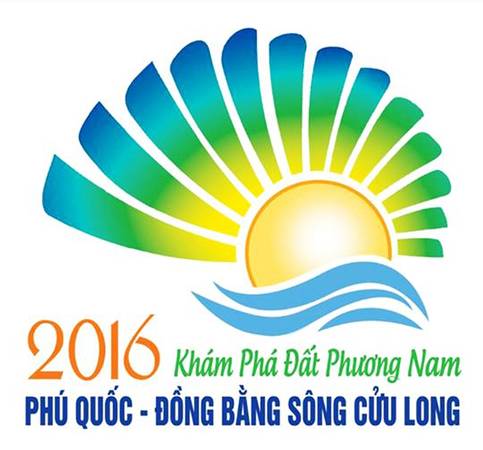 Logo chính thức của Năm Du Lịch Quốc Gia 2016. Ảnh: tuoitre