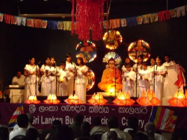 Đại lễ Phật đản ở Sri Lanka