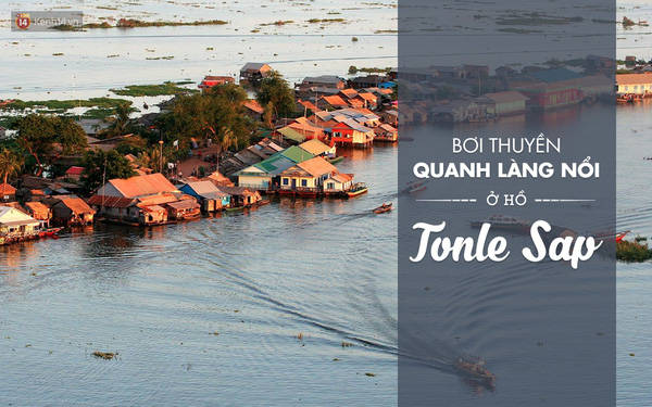 Còn được gọi là biển Hồ, đây được xem là nơi tập trung khá nhiều người Việt. Không khác gì khung cảnh miền Tây sông nước, ở đây, bạn có thể trải qua cảm giác được bơi thuyền quanh làng nổi, ngắm nhà cửa và con người bình lặng xung quanh. Biển hồ còn được UNESCO công nhận là khu dự trữ sinh quyển thế giới hồi năm 1997.