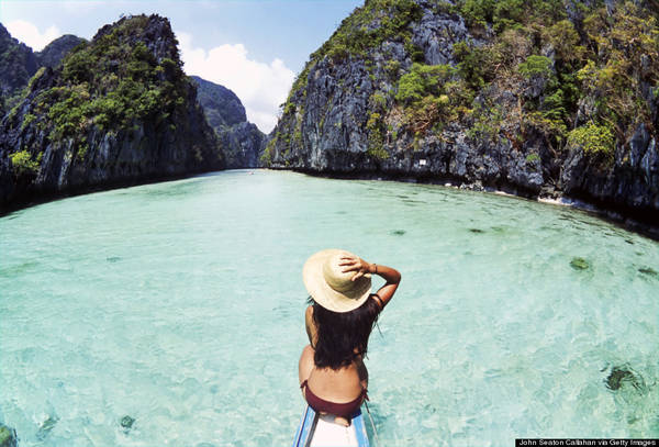 Du lịch Philippines và ghé thăm hòn đảo Palawan, du khách sẽ không có “cơ hội” buồn chán, bởi những điều mà bạn sẽ được trải nghiệm. Ảnh: huffingtonpost