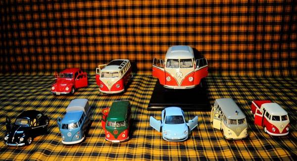 Bộ sưu tập của Đoàn Mạnh gồm nhiều chiếc VW với nhiều kiểu dáng, năm sản xuất khác nhau
