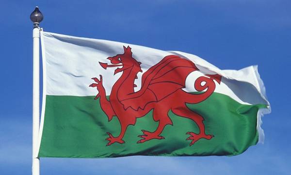 Nhìn xa thì có vẻ biểu tượng chính trên cờ của xứ Wales trông khá giống của Sri Lanka, nhưng sinh vật này không phải sư tử mà là một con rồng đỏ.