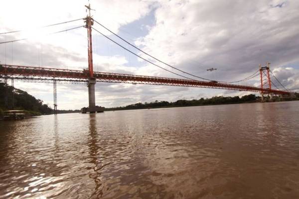 Cầu treo Puente Continental dài nhất Nam Mỹ - Ảnh: wp