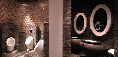 Ứng dụng gốm Bát Tràng trong thiết kế nội thất tại InterContinental Danang Sun Peninsula Resort.