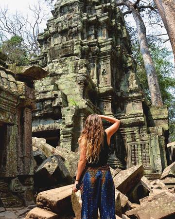 Rất nhiều du khách chọn Siem Reap làm điểm đến du lịch độc hành. Ảnh: are.we.lost