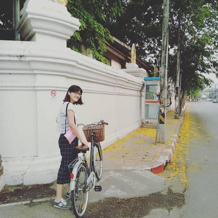 Xe đạp là phương tiện lý tưởng để khám phá Chiang Mai. Ảnh: camillejustinealizee