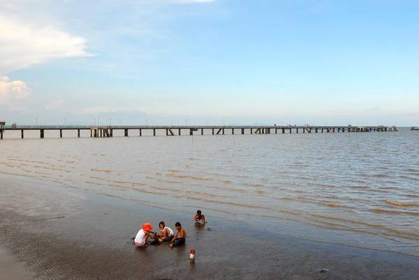 Nếu muốn thay đổi chút gió biển của miền Tây, bạn có thể vác ba lên chạy về bãi biển Tân Thành ở Gò Công, Tiền Giang. Ảnh: quancoc.com