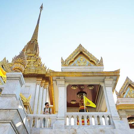 Từ lâu ngôi chùa đã trở thành điểm đến không thể bỏ qua của du khách khi đến với Bangkok. Ảnh: kingpua
