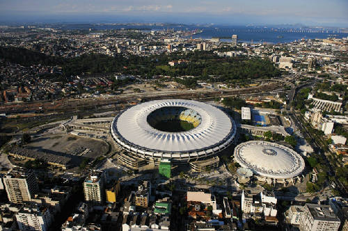 Sân vận động Maracana, Rio de Janeiro nơi sẽ tổ chức trận chung kết FIFA World Cup ngày 13 tháng 7