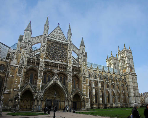 Nhà thờ Westminster Abbey nơi sẽ diễn ra buổi lễ tưởng niệm Thế chiến I. Ảnh: carmelareal/wordpress.com.