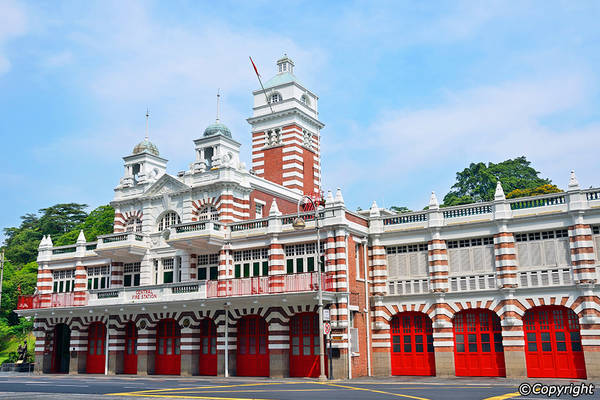 Phòng trưng bày Di sản Dân phòng giới thiệu quá trình phát triển của lực lượng cứu hoả và dân phòng ở Singapore vào cuối thế kỉ 19. Ảnh: Singapore-guide.com