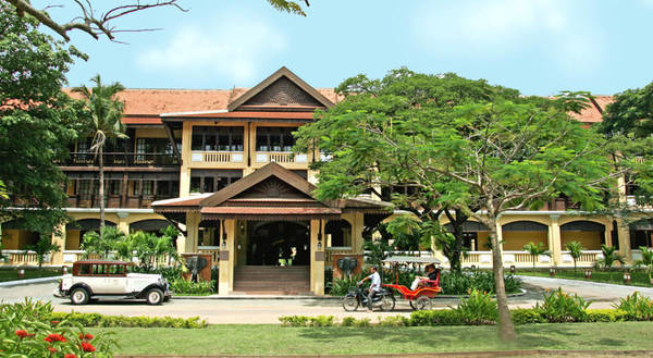 Victoria Angkor Resort & Spa nằm ngay trung tâm thành phố Siem Riep. Ảnh: victoriahotels.asia
