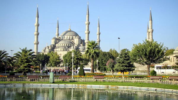 Nhà thờ Hồi giáo Xanh ở Istanbul 
