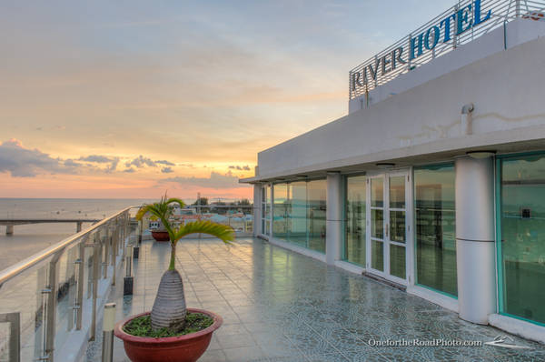 Khách sạn River Hà Tiên - nơi có tầm nhìn thật tuyệt vời.