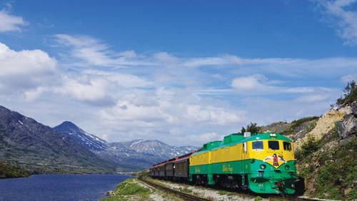  Xe lửa đi tới Yukon, vùng đất mỏ vàng
