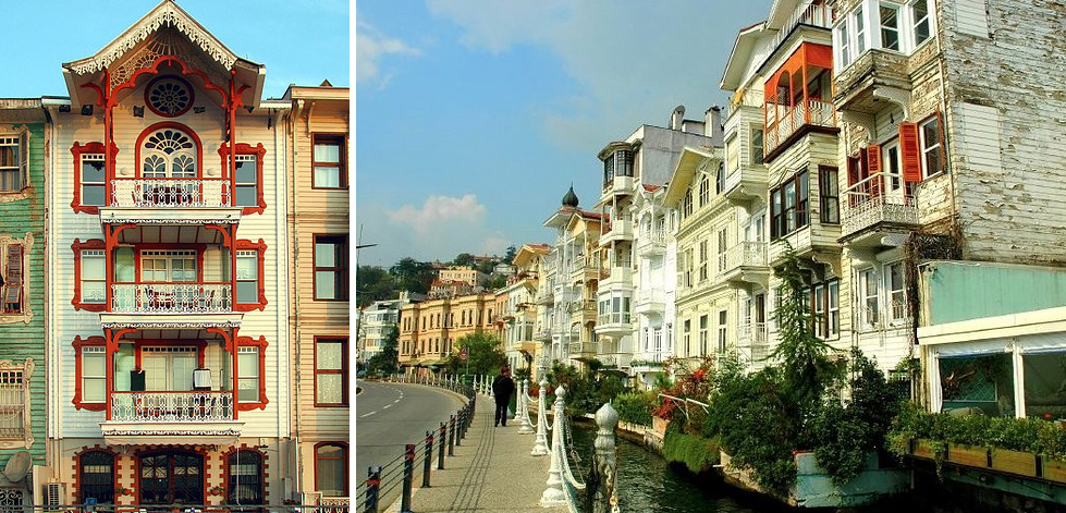 Istanbul là nơi có nhiều khu phố xinh đẹp và đa dạng, chẳng hạn như khu Arnavutköy ...
