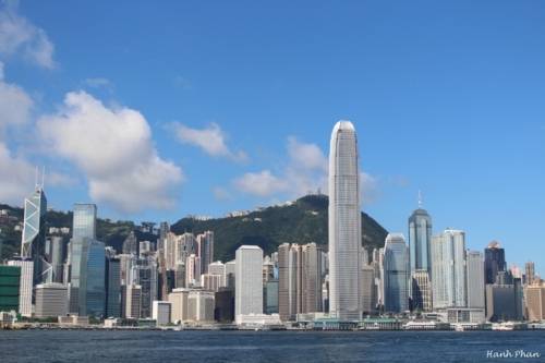 Hong Kong có nhiều tòa nhà chọc trời nhất thế giới. Ảnh: Hanh Phan.