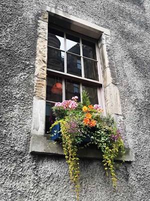 Ô cửa sổ kiểu đặc trưng của Edinburgh