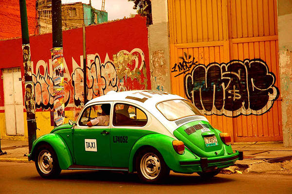 Những chiếc xe taxi VW Beetle là nét văn hoá của Mexico