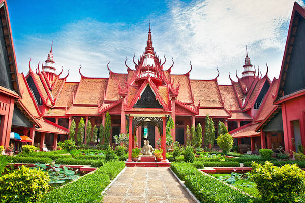 Bảo tàng Quốc gia Campuchia. Ảnh: touropia.com