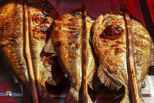 Món cá nướng du khách không thể bỏ qua khi đến vùng biển Sihanoukville.