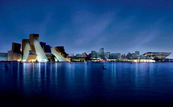 Bảo tàng Guggenheim (Guggenheim Museum) Dubai, các tiểu vương quốc Ả Rập thống nhất.