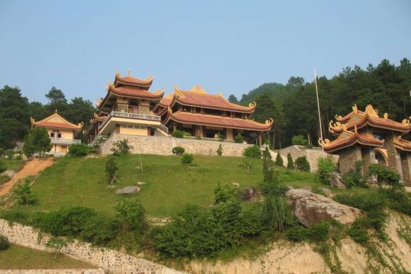 Quần thể kiến trúc của Thiền viện Trúc Lâm