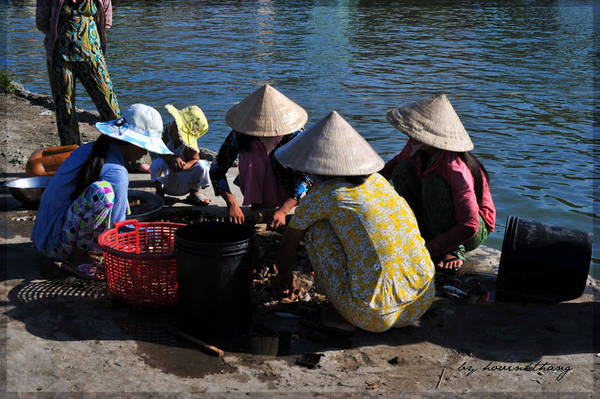 Du khách có thể ra cảng vào sáng sớm để mua được hải sản tươi ngon và rẻ. Ảnh: Hovinhthang/ vnphoto.net