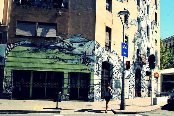  Một góc phố sinh động ở Barcelona - Ảnh: wordpress