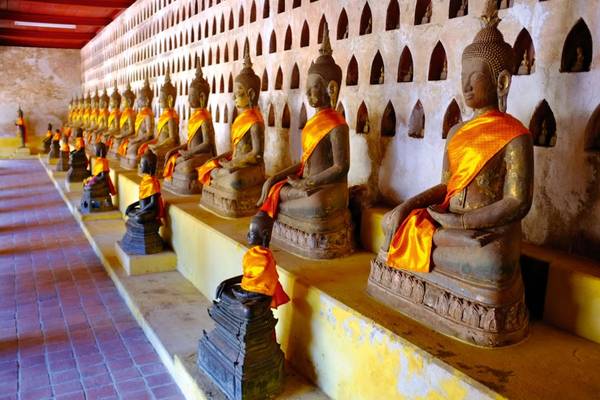 Tổng số tượng Phật ở chùa lên đến 6.840 bức lớn nhỏ rất quý hiếm. Ảnh: Internationaltravellermag.com