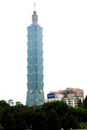 Tháp 101 ở Đài Loan nổi tiếng khắp thế giới về chiều cao.